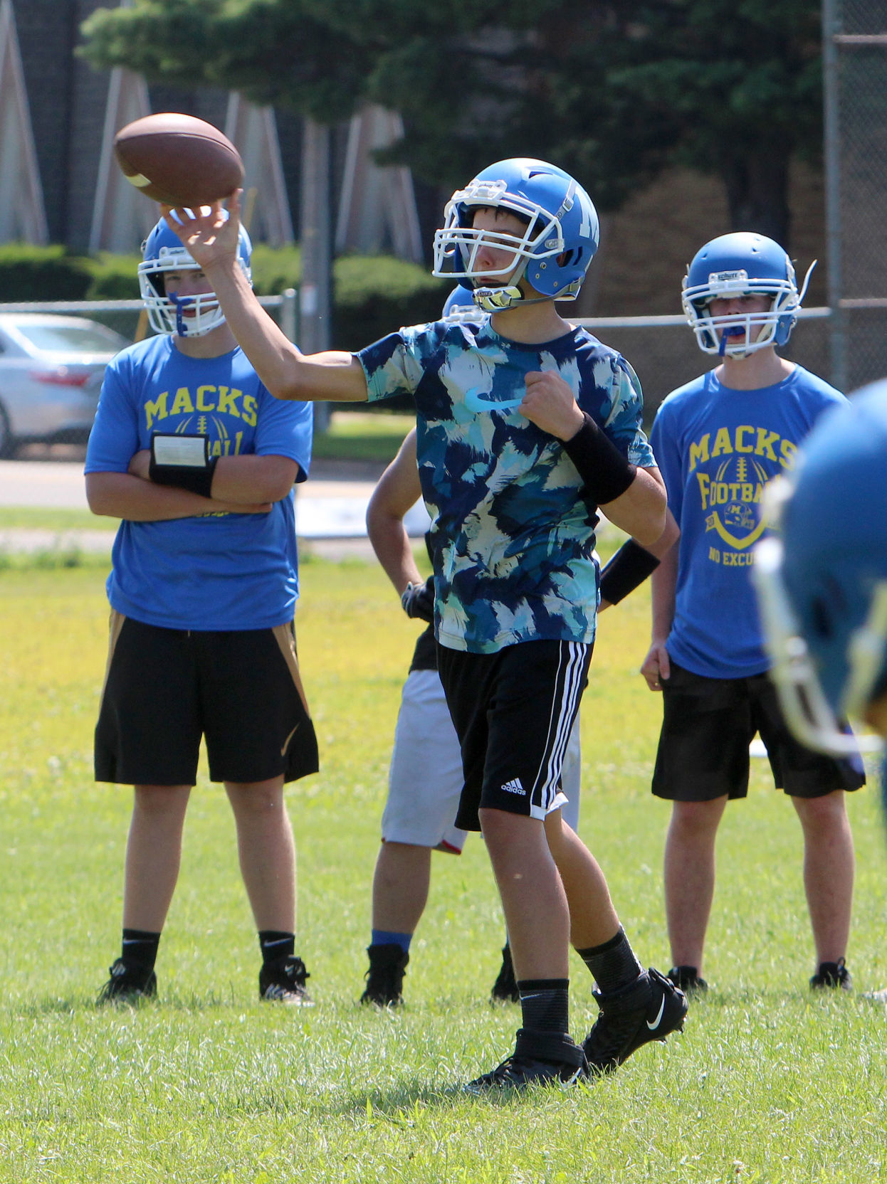 McDonell First Day of Football Practice 8-6-19